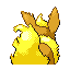FLAREON back shiny