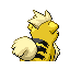GROWLITHE back shiny