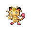 MEOWTH front shiny
