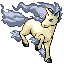 RAPIDASH front shiny