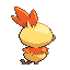 TORCHIC back shiny