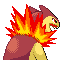 TYPHLOSION back shiny
