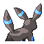 UMBREON back shiny