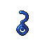 UNOWN question mark front shiny