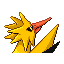 ZAPDOS back shiny